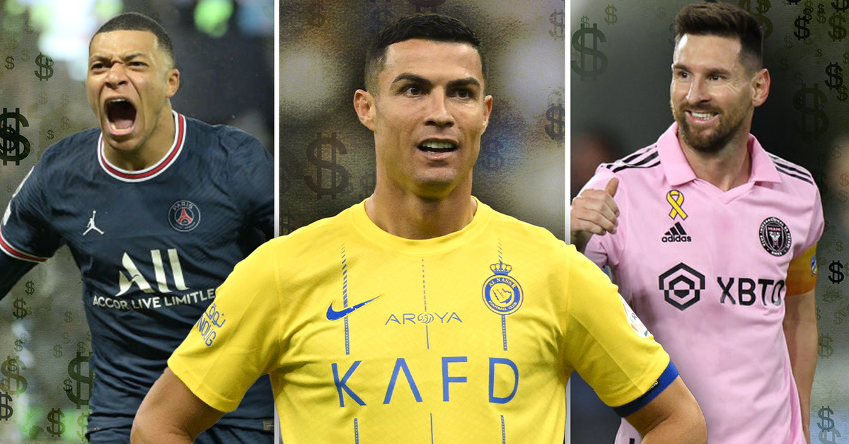 The world's highest paid football players 2023: Cristiano Ronaldo, Lionel  Messi, Kylian Mbappe