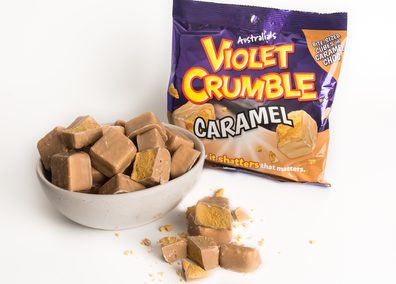 Violet Crumble Caramel