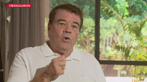 A Gold Coast grandfather and his grandson have been left shaken after they were threatened by armed bandits inside their home. Jeffrey Hopp and his 22-year-old grandson Jackson were asleep when five young people burst into the Southport property at 2am today.