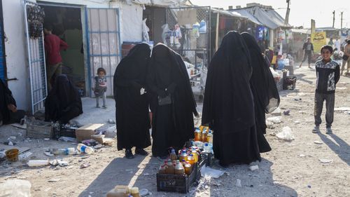 Al Hawl camp, Syria, where around 72,000 people are now residing in Al Hawl camp. Of this number, there are approximately sixty women and children from Australia who came out of the last IS stronghold in Baghouz six months ago.