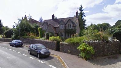 J.K. Rowling childhood home in Gloucestershire.