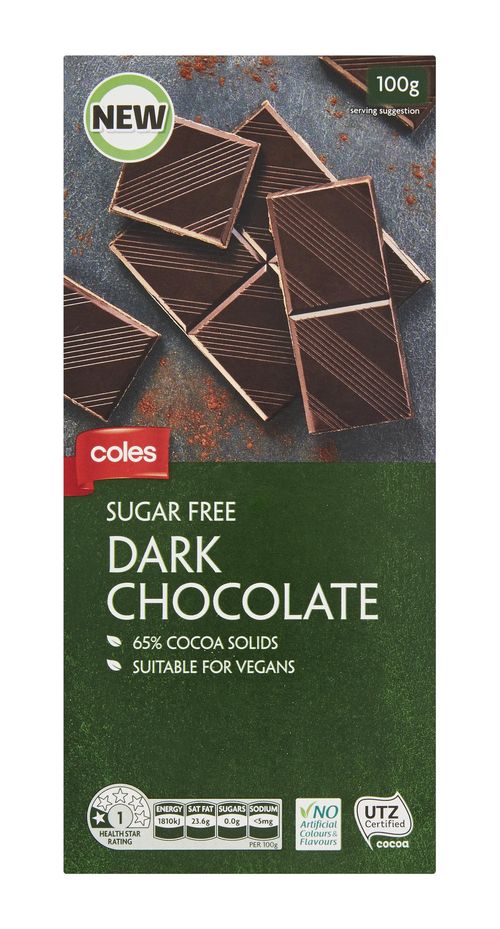 Supermarket giant Coles removed two of its chocolate products from shelves around the country today due to an undeclared dairy allergen. Picture: Supplied.