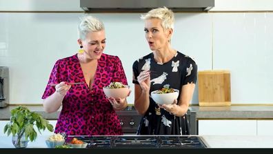 Jane de Graaff tries Jess Rowe's stir-fry