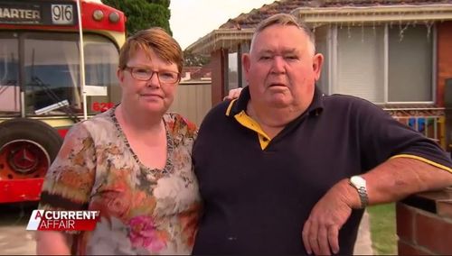 Pensioners Linda and Cole told ACA they might have to live in their bus. (9NEWS)