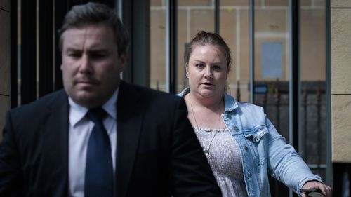 Adam Cranston leaves the Supreme Court in Darlinghurst where he is accused of being involved in a 105 million tax fraud conspiracy. 10 January 2023. Photo: Brook Mitchell