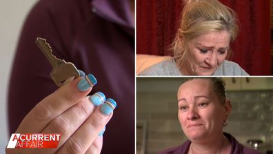 Families face homelessness after being caught up in alleged rent scam.