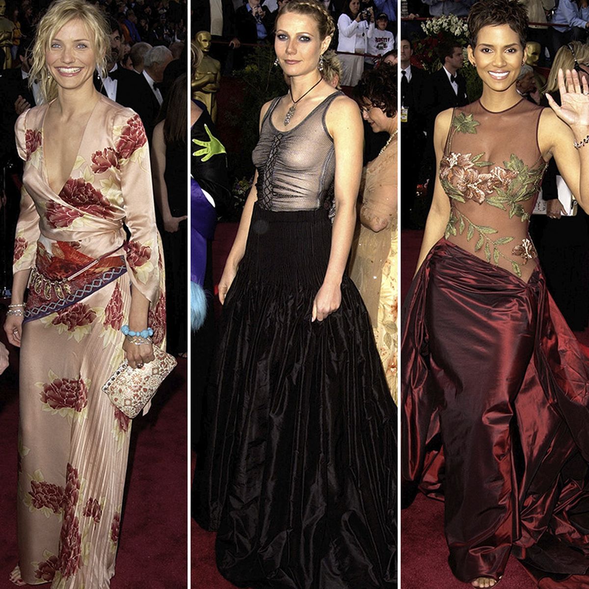 Jennifer Connelly Wearing Balenciaga Academy Awards 2002 – Stock
