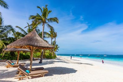 Kwenda beach in Unguja aka Zanzibar Island Tanzania East Africa