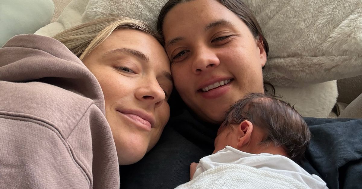 Sam Kerr and Kristie Mewis announce the birth of their son