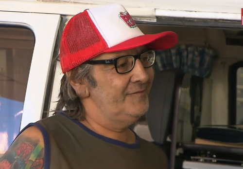 Alf Lunghi says his life has been transformed since the Kombi came to his area. (9NEWS)