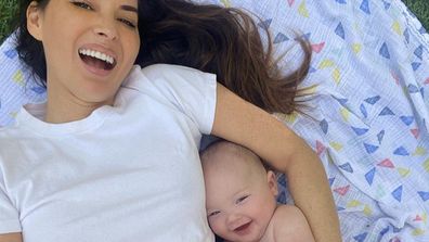 Olivia Munn celebrates her post-partum body and six months with her baby boy, Malcolm.