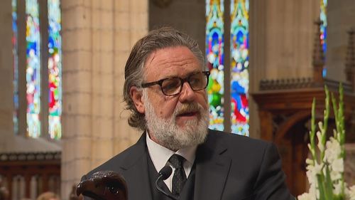 Russell Crowe was a close friend and neighbour of Laws. 