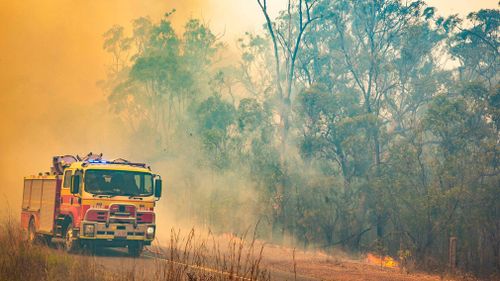 Warnings have also been issued further north near Mackay, where another intense fire is contained but still poses a danger.