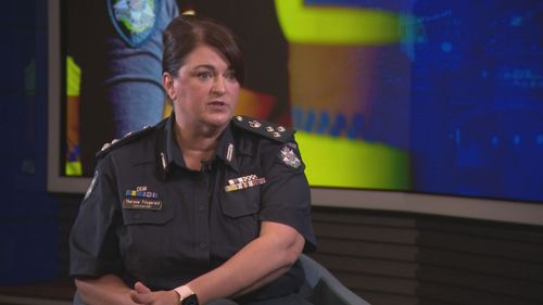 Commander Therese Fitzgerald said in the last 12 months Operation Trinity had arrested more than 2500 youth offenders.﻿