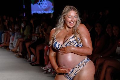 MIAMI BEACH, FLORIDA - JUNE 02: Iskra Lawrence walks the runway at the Cupshe Show during the Paraiso Miami Swim Week at The Paraiso Tent on June 02, 2024 in Miami Beach, Florida. (Photo by Ivan Apfel/Getty Images)
