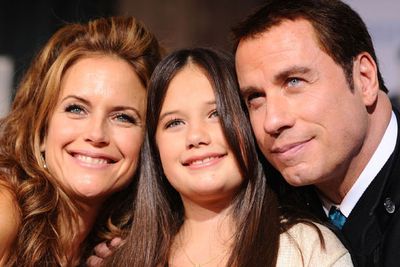 But we're betting the highest volume of baby toys were delivered to <b>John Travolta's</b> house this year, when the troubled family was blessed with baby <b>Benjamin</b> - with wife <b>Kelly Preston</b> (pictured here along with their daughter Ella) delivering him at the amazing age of 48.