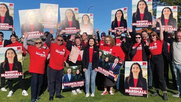 Magenta Marshall has claimed victory in the Rockingham by-election, which was prompted by former premier Mark McGown resigned.