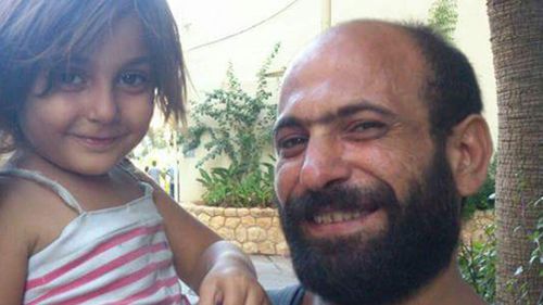Mr al-Kader is a Palestinian Syrian and single father of two from the Yarmouk refugee camp in Syria. (Twitter)