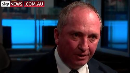 Barnaby Joyce has threatened to pull support for the government's energy policy.