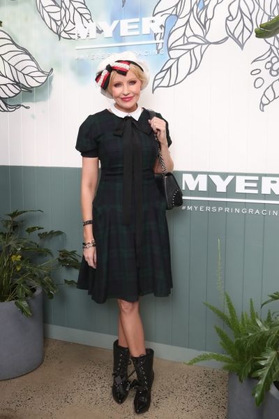 Milliner Nerida Winter&nbsp;at the Myer Spring Racing 2017 Launch.