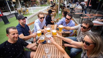 A few weeks later, Melbourne could finally &quot;get on the beers&quot; with it own Freedom Day on October 22.