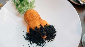 Tutto Bene's carrot arancini