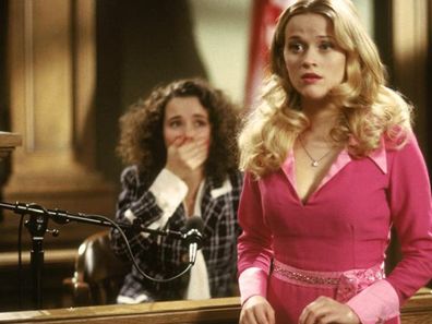 Reese Witherspoon in a scene from the 2001 film Legally Blonde.