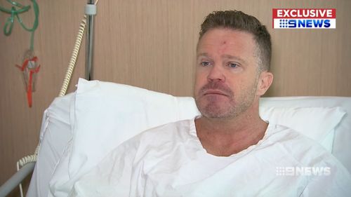 Sydney man Anton Constantine, 43, is one of the first in the world to receive a new ceramic hip in a pilot study.