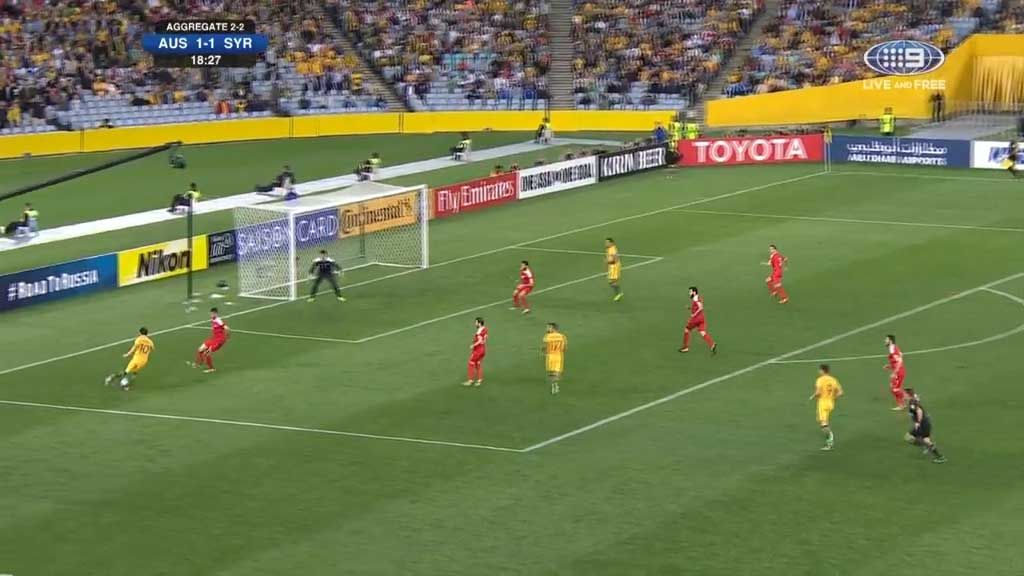 Cahill delivers for the Socceroos, again