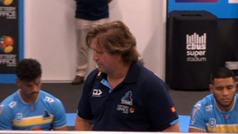 Des Hasler unloaded on his Titans players.