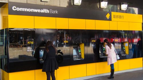 A Commonwealth Bank branch.