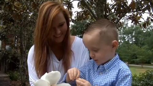 Ava Faulk and her son Josiah. (WSFA News)