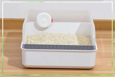 9PR: Michu Cat Litter Box Odour Eliminator Smart Deodoriser