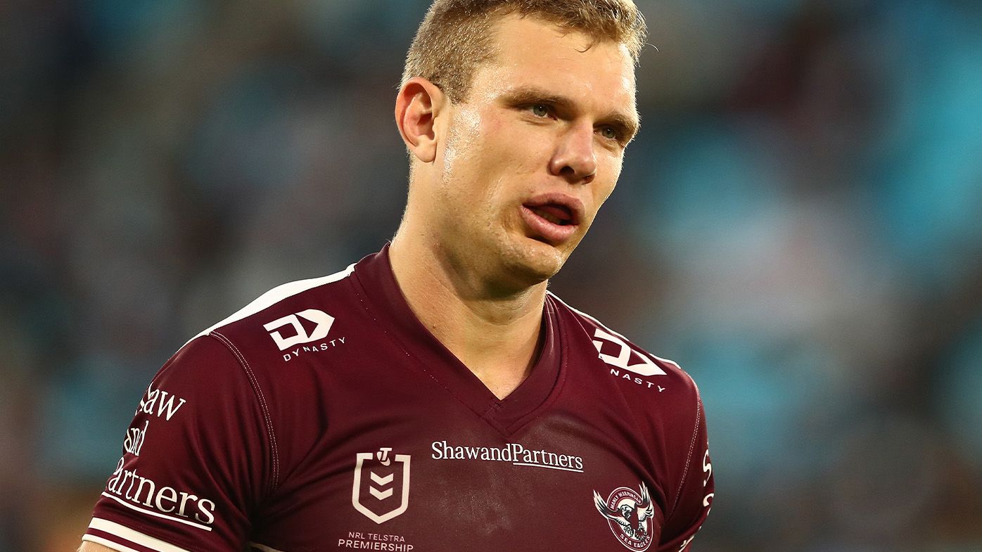 Manly superstar Tom Trbojevic out after fracturing cheekbone in Parramatta romp