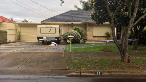 Police have not confirmed how the woman died. (9NEWS)