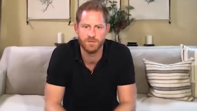 Prince Harry during recent GQ magazine video discussion