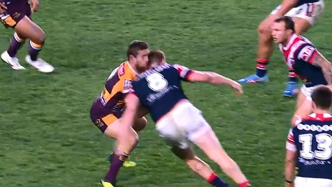 NRL: Dylan Napa in hot water over ugly hit on Andrew McCullough