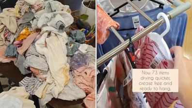 Mum's 'genius' washing line trick that helps you hang clothes in