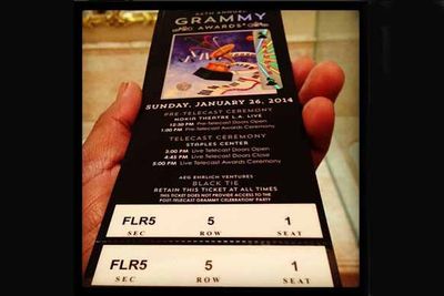 @thekingdream: "56th Grammy Awards....."
