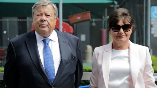 Melania Trump's parents have been sworn in as US citizens. Picture: AAP