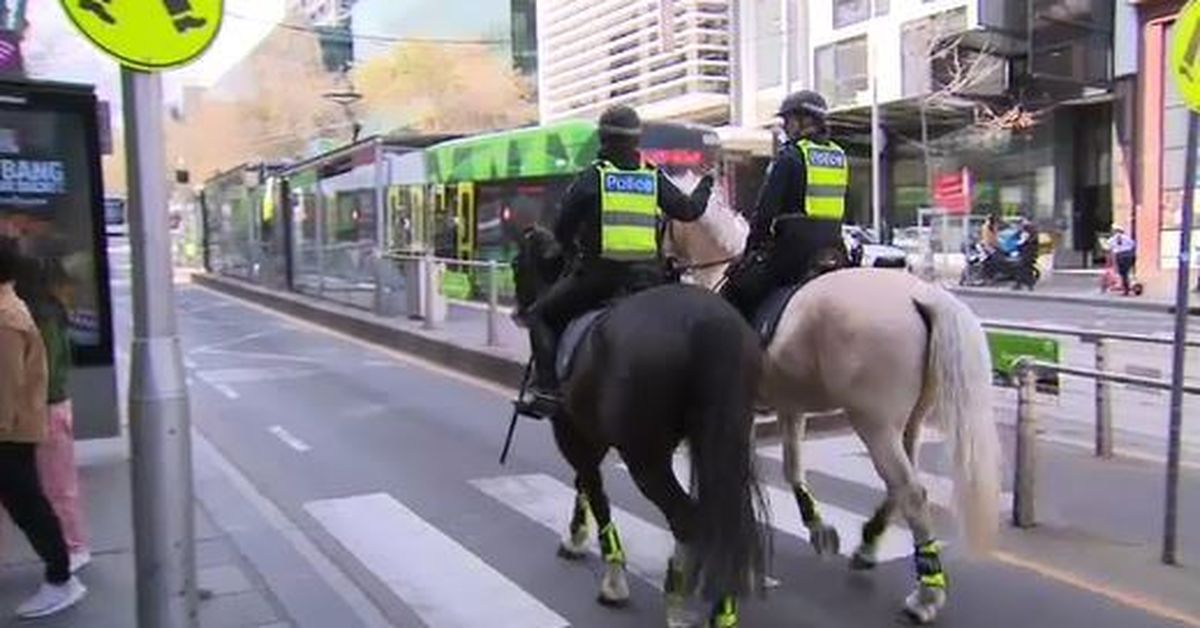 'Strong police presence' ﻿across Melbourne after Bourke Street crash