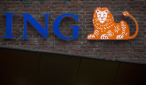 The ING logo.