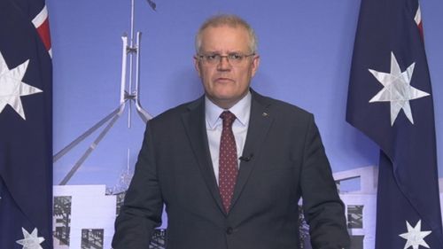 Prime Minister Scott Morrison speaks after National Cabinet Meeting