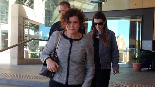 Brenden Bennetts' family attend court. (AAP)