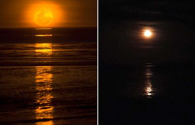 Photographing the natural phenomenon known as 'Staircase to the Moon' which occurs from March to October in Broome, WA