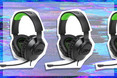 9PR: JBL Quantum 100X Xbox Version Headset, Black Green