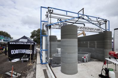 Scott Cam reveals Australia's first ever complete 3D-printed house on The Block 2022.