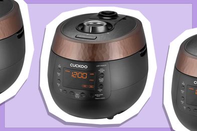 9PR: Cuckoo 6-Cup Pressure Rice Cooker & Warmer