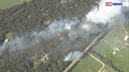 A watch and act alert has been issued by the CFA. (9NEWS)