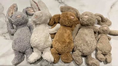 Mum shares photo of her kids bunnies after a strip wash